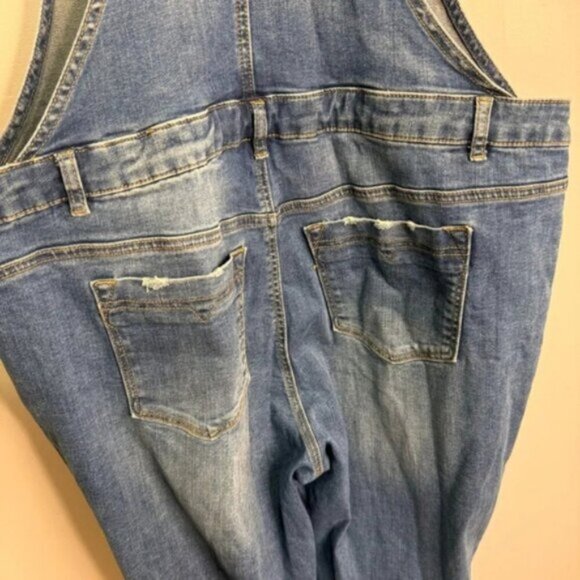 Addition Elle Love  Legend Denim Overalls Size 20 - Picture 5 of 9